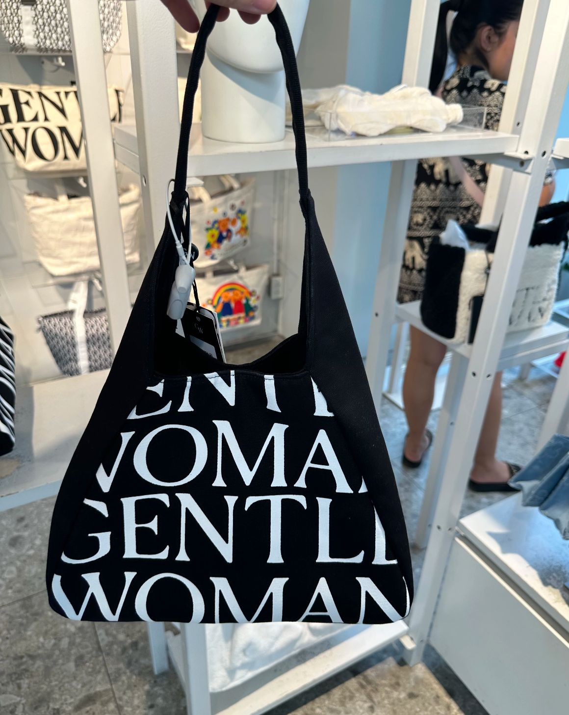 Gentle Woman Hobo Bag(Black)