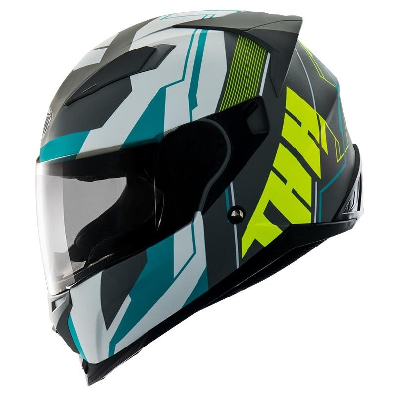 THH T840S REMI 平光灰/綠黃  彩繪