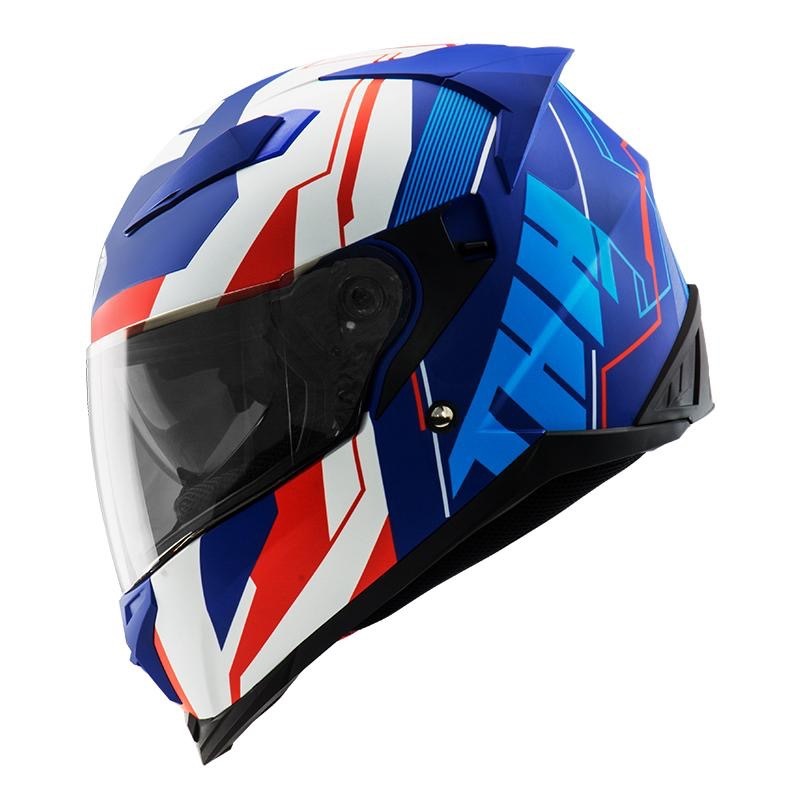 THH T840S REMI 平光藍/紅白  彩繪