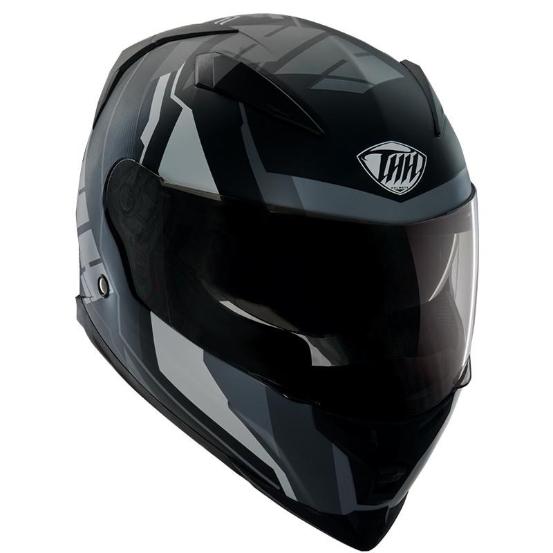 THH T840S REMI 平光黑/灰銀  彩繪