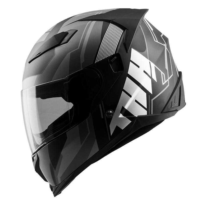 THH T840S REMI 平光黑/灰銀  彩繪