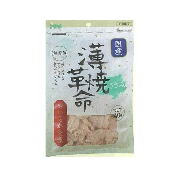 Arata 日本產 犬用 無色素 薄燒革命 雞肉 40g