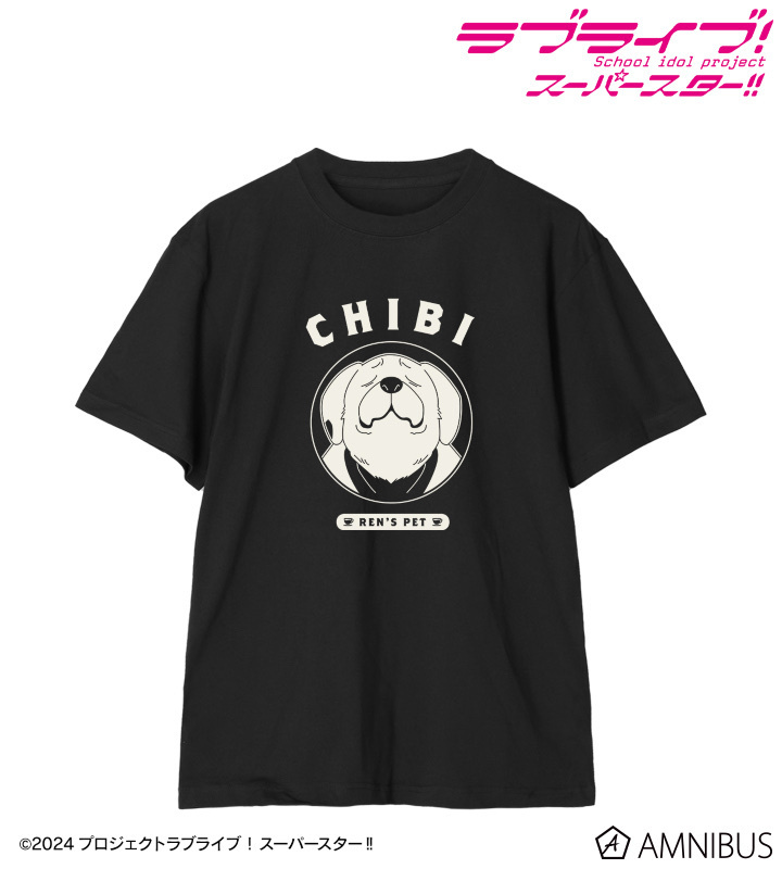 AB77555 預訂 2025/11月 ラブライブ！スーパースター!! チビ カレッジTシャツ/メンズ
