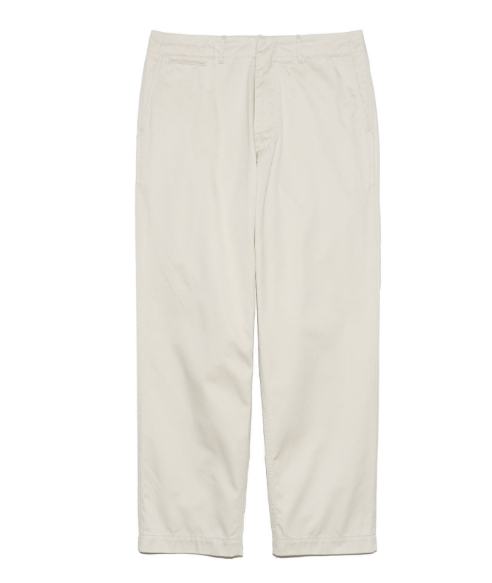 Nanamica / 寬版直筒棉質長褲 / SUCS401 / AUG25