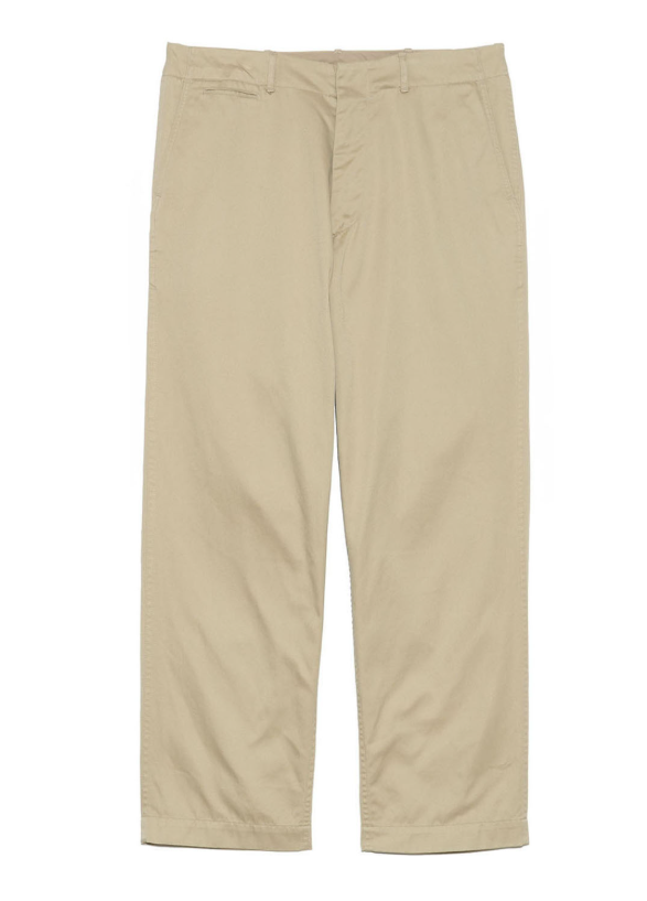 Nanamica / 寬版直筒棉質長褲 / SUCS401 / AUG25