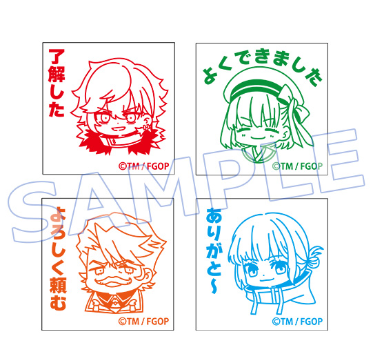 [代購][預訂] FGO 10周年 印仔SET