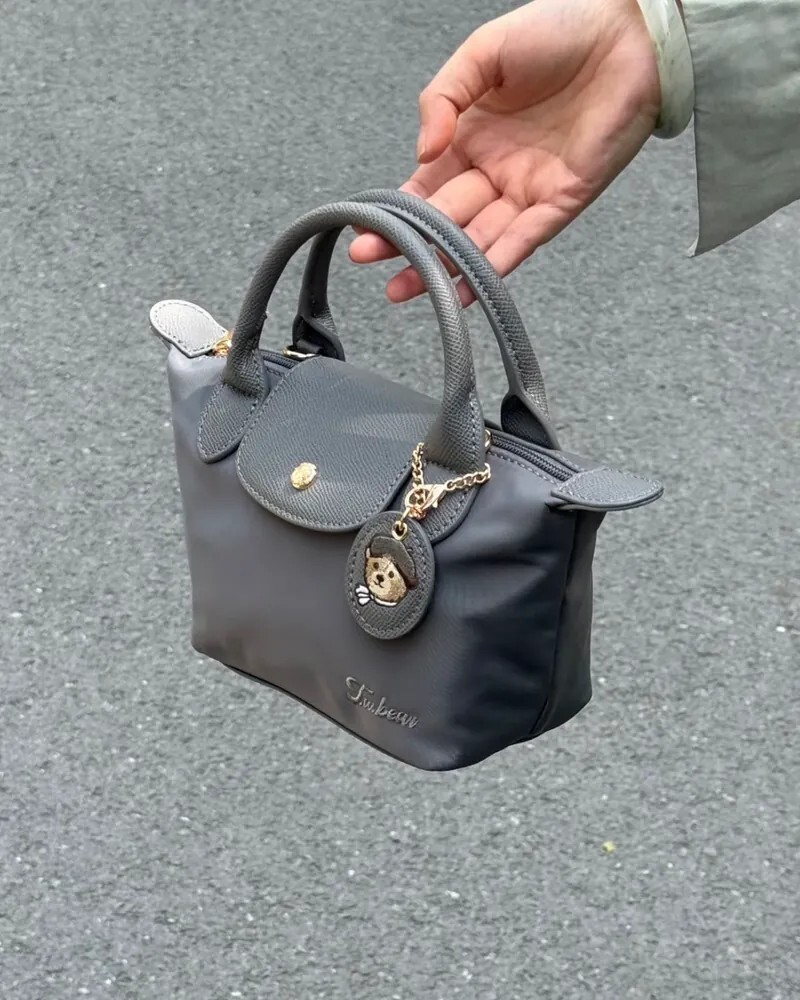 KTQ STORE ‧ Teenie Weenie 托特 小包 尼龍 拼接 小熊 水餃包 5色