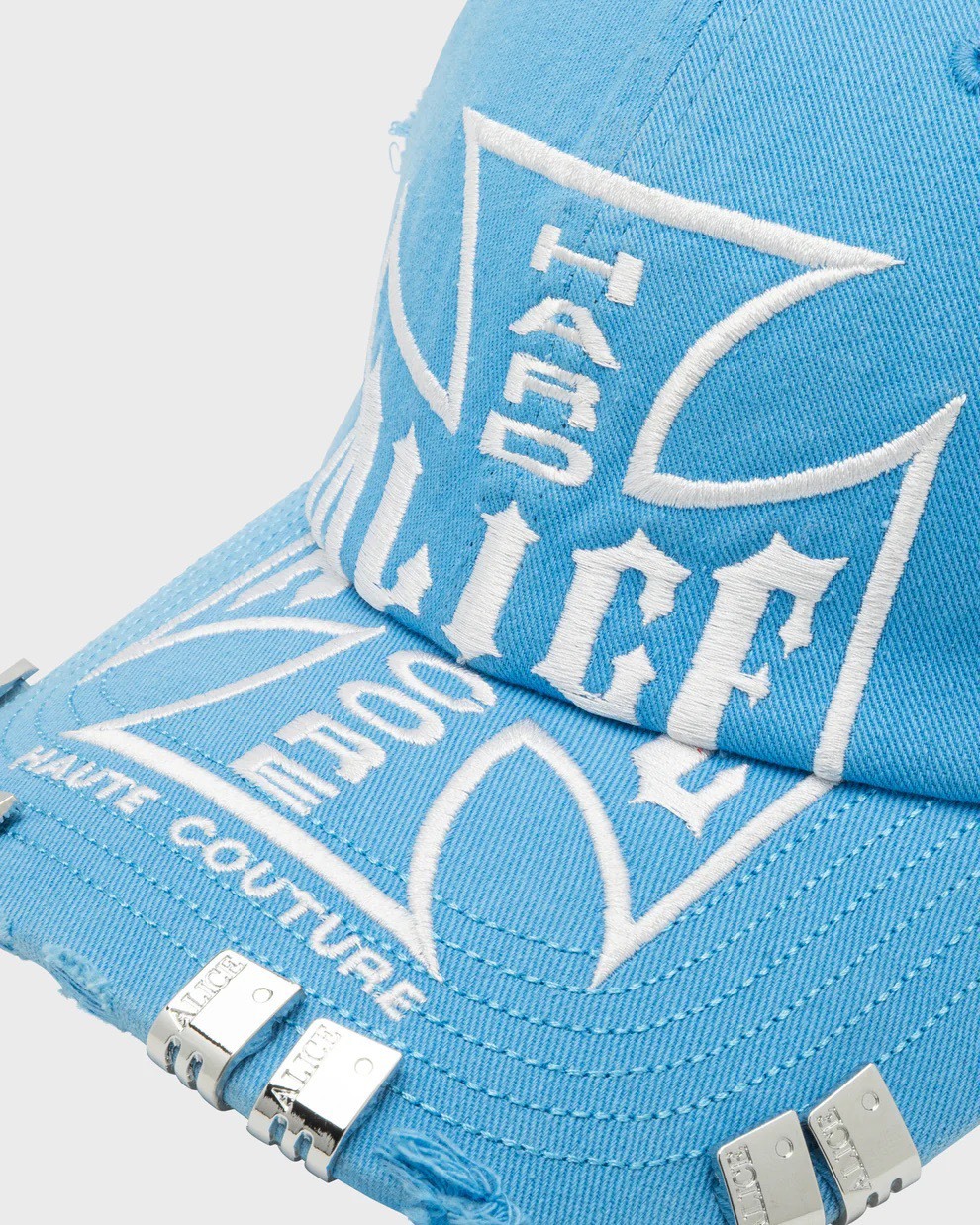 ALICE HOLLYWOOD Chopper Logo MOTO COUTURE CAP (SKY) 天藍