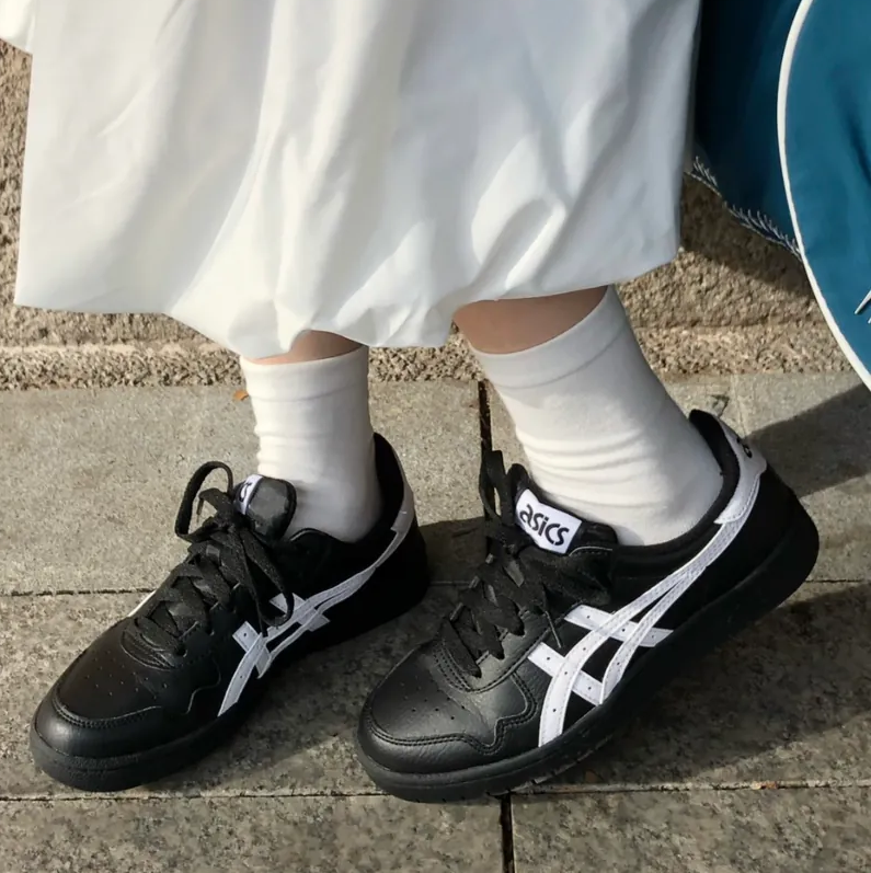 ASICS JAPAN S 經典小黑鞋