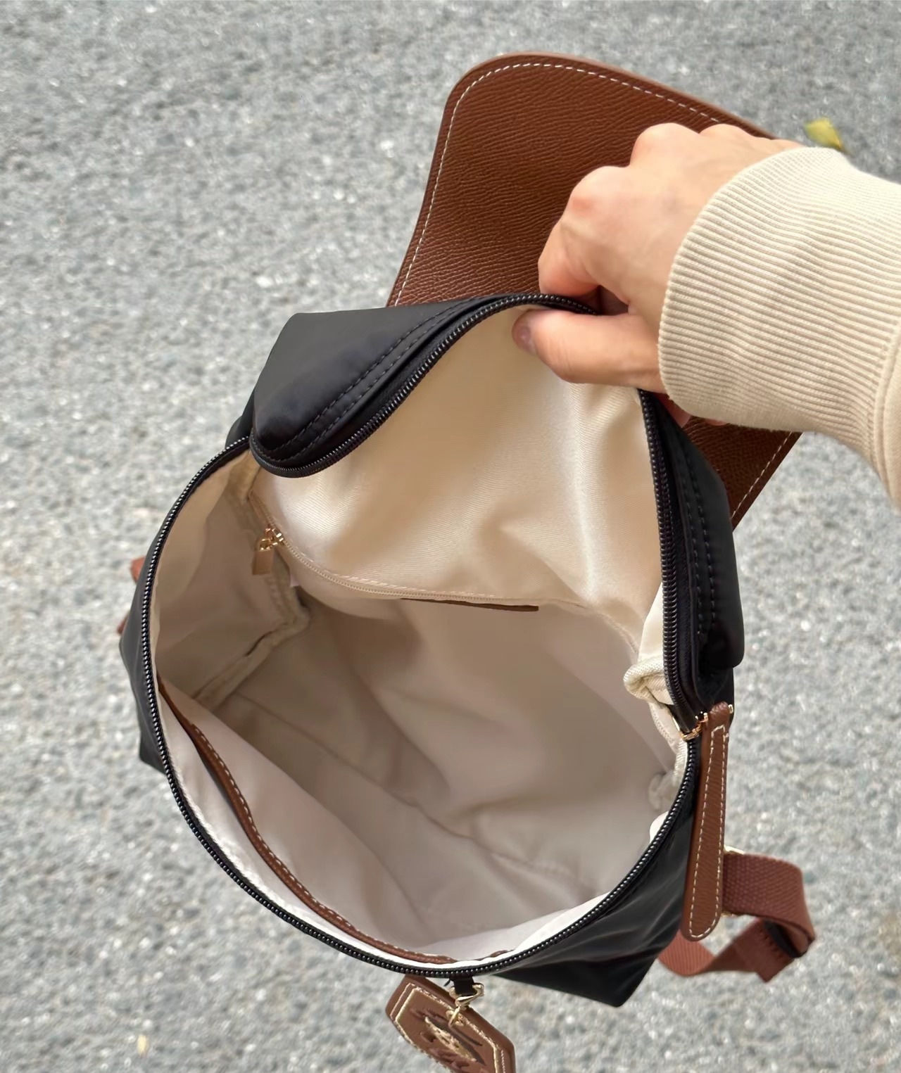 KTQ STORE ‧ KTQ STORE ‧ Teenie Weenie  尼龍 拼接 小熊 後背包 5色