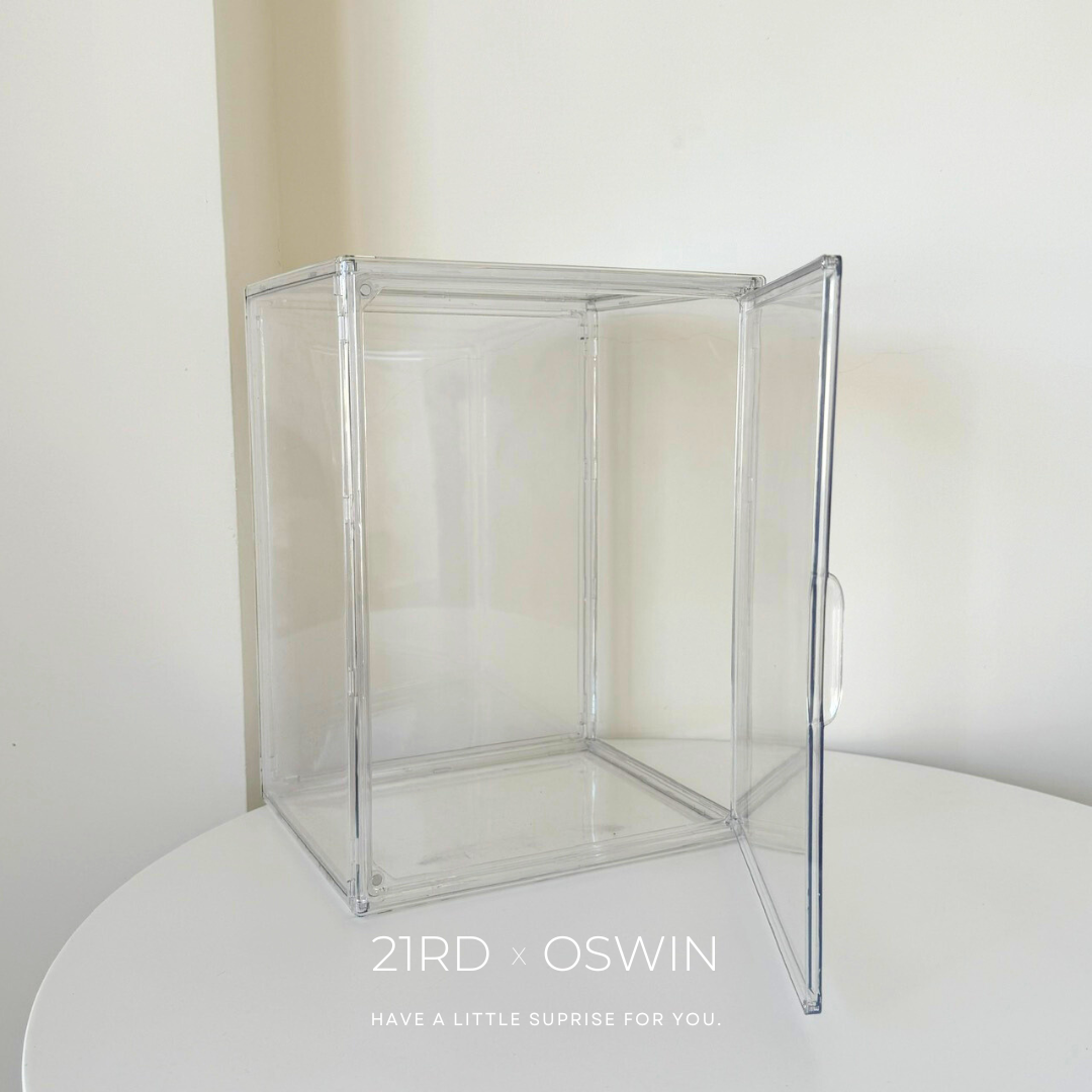 透明 公仔收納盒 (適用 MOLLY 400%)