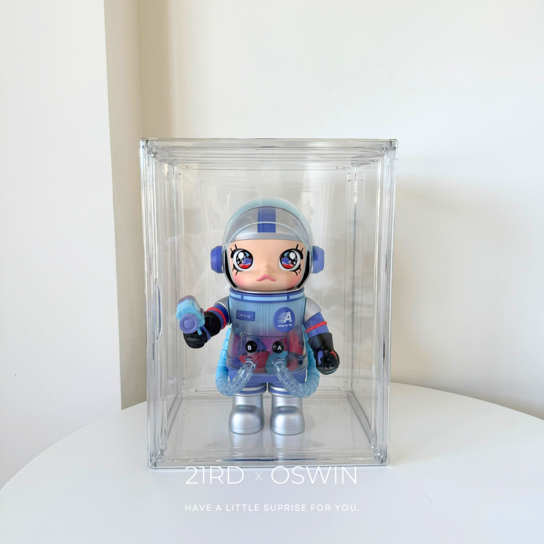 透明 公仔收納盒 (適用 MOLLY 400%)