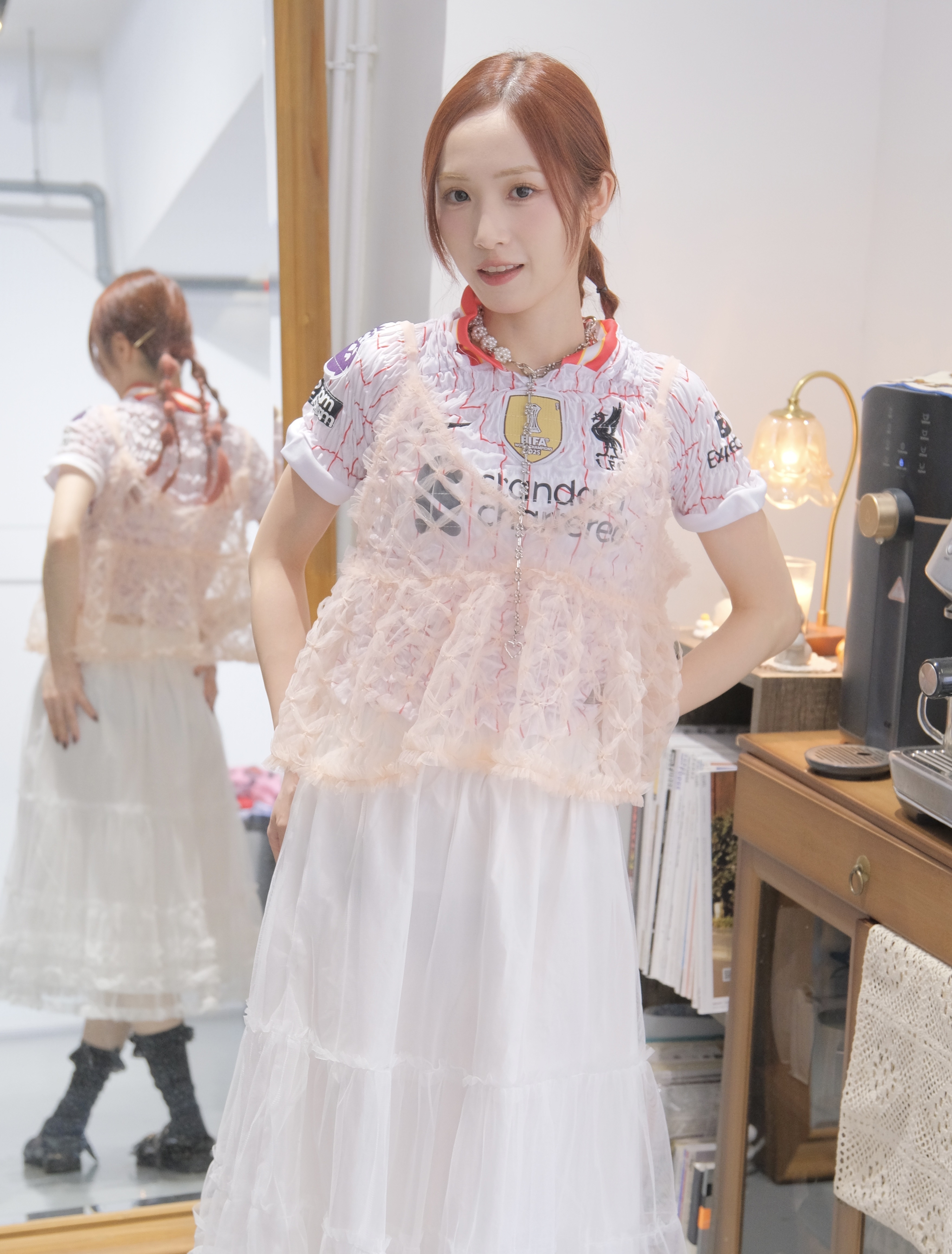 Thai Remade No.14 (white x red)