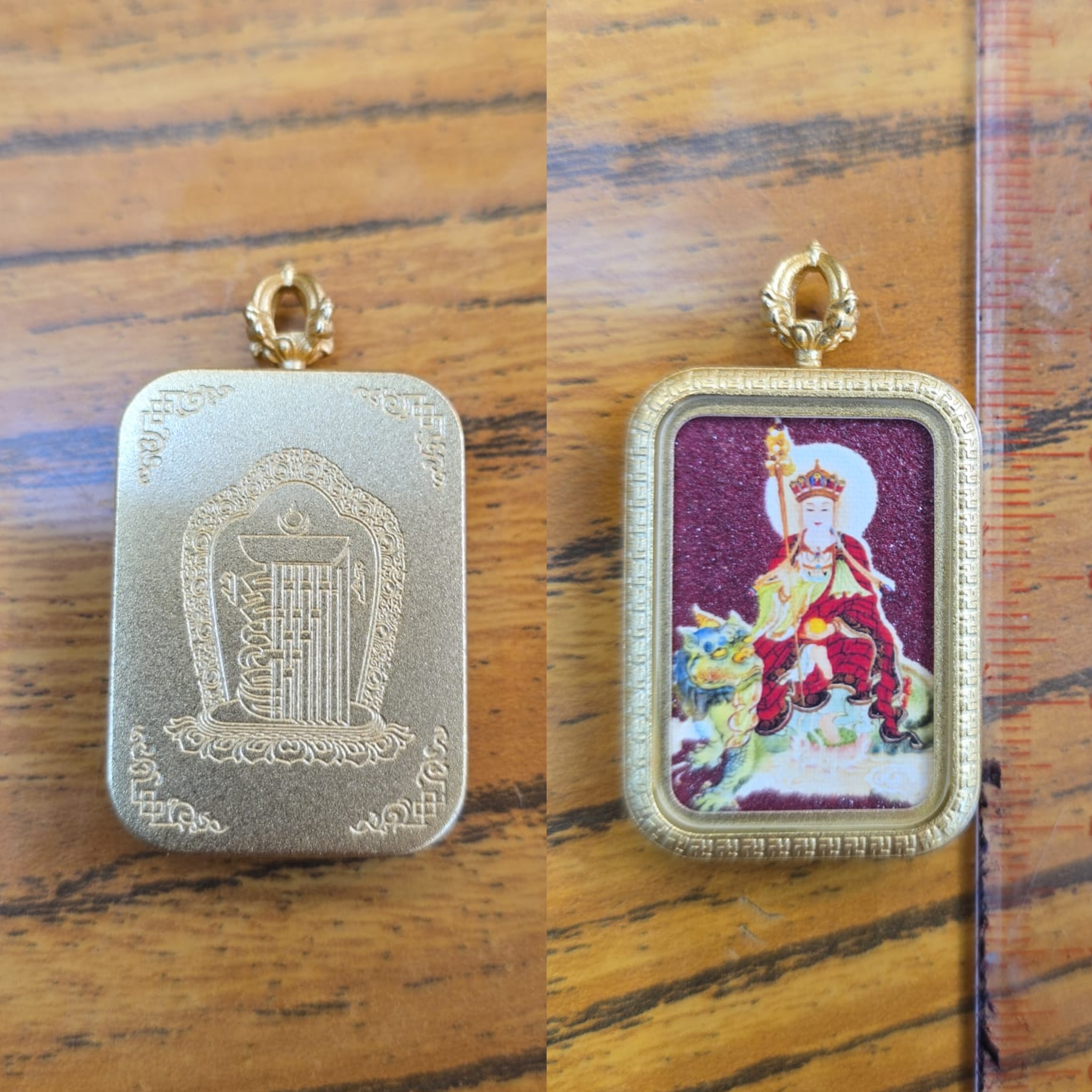 🔮能量水晶🔮硃砂地藏菩薩唐卡(H8 CR199)