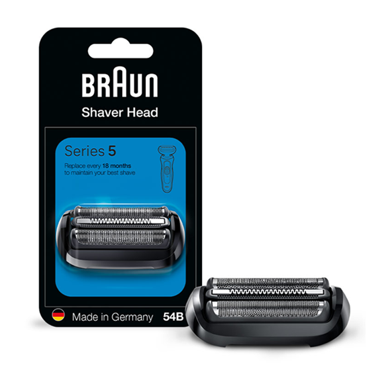 Braun 德國百靈 刀頭刀網組-黑色(54B)