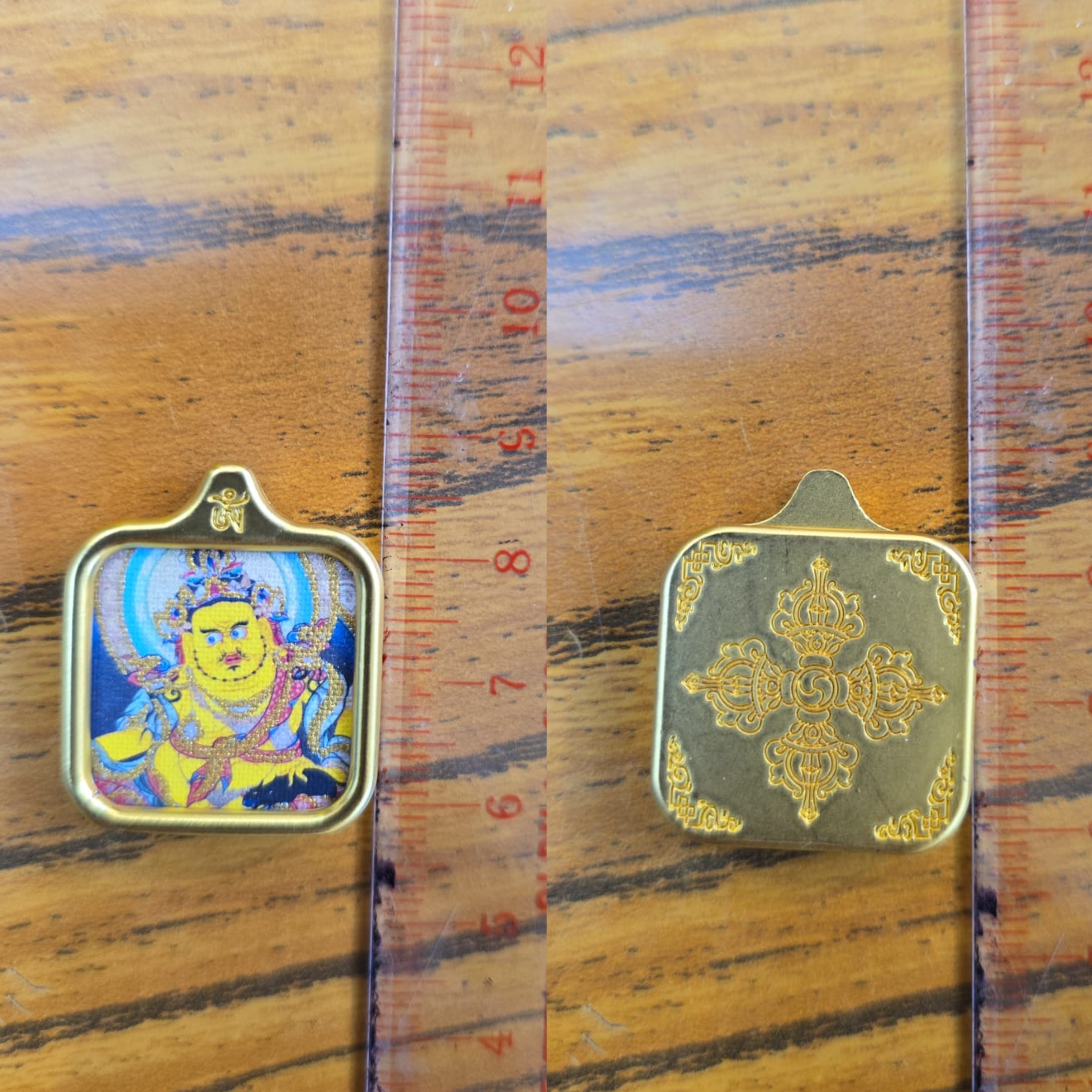 🔮能量水晶🔮黄財神唐卡(H8 CR202)