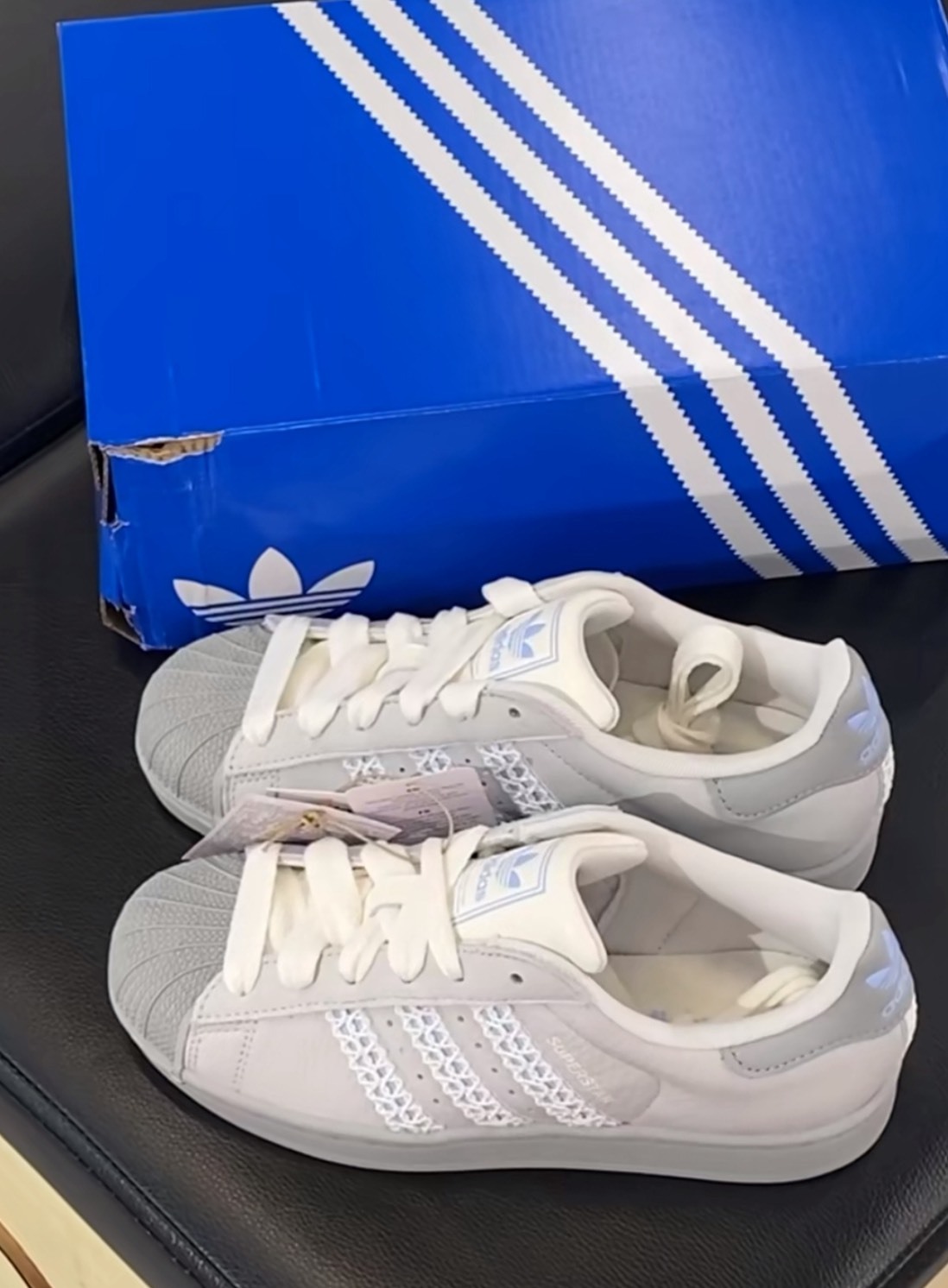 adidas 三葉草 Superstar 2 女款 灰色板鞋 經典百搭舒適款 Aug25