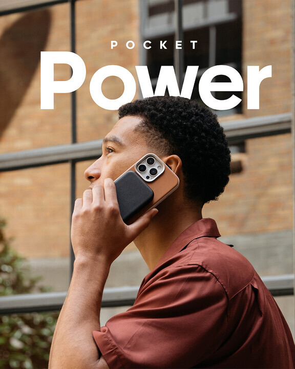 UNIQ Lexa Lyden 5000mAh PD20W 雙面磁吸皮革無線快充行動電源