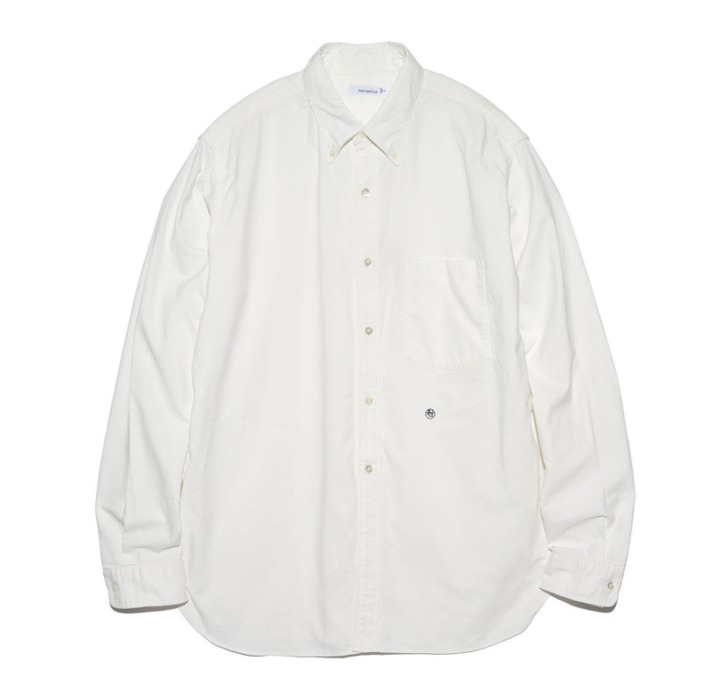 Nanamica / 鈕扣防風長袖襯衫 / SUGF350 /  AUG25