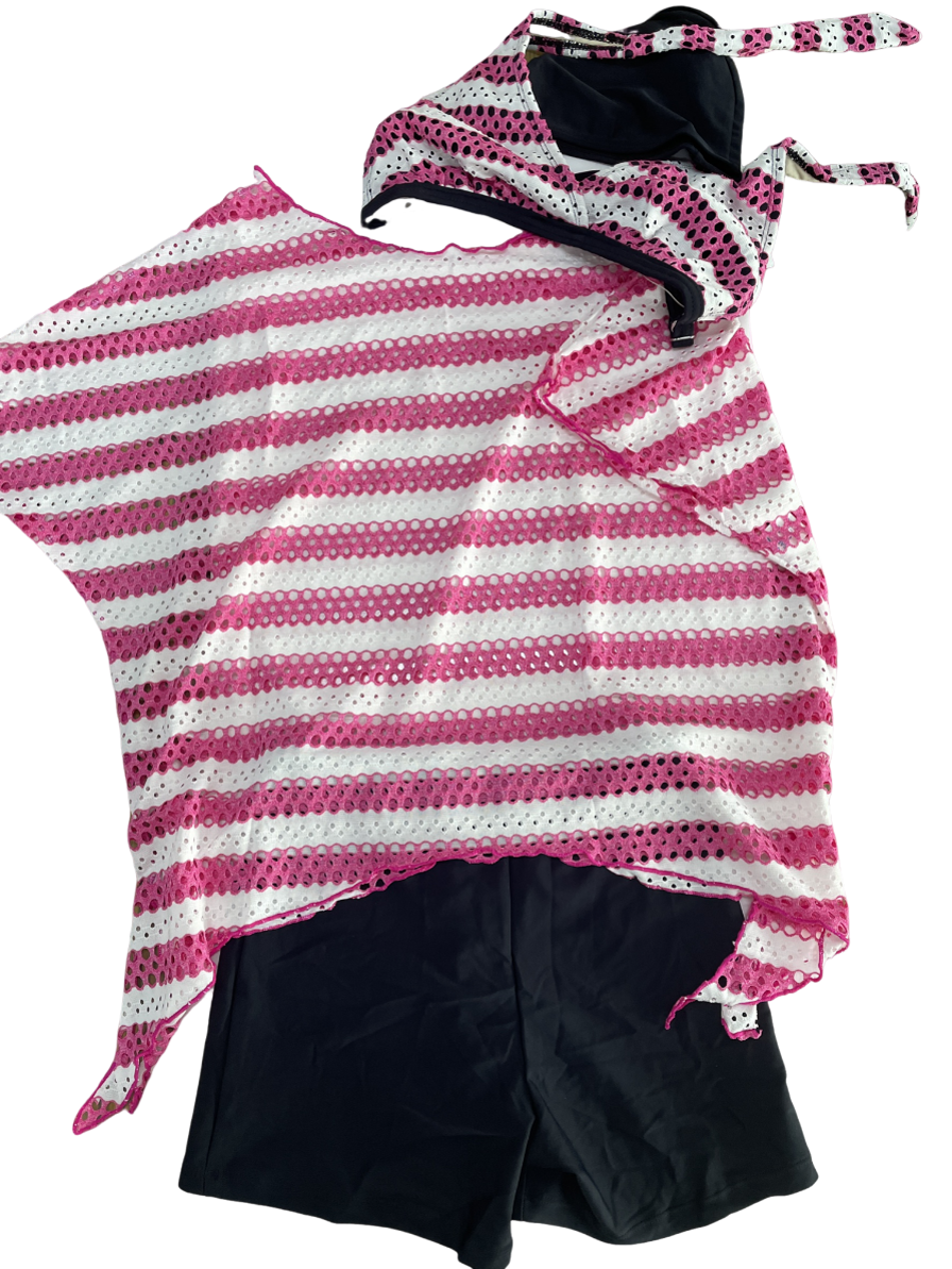 士林總會｜【SARLEE】三件式泳衣(附泳帽)貨號17134