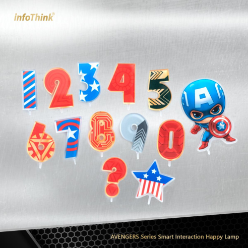 士林總會｜infoThink 復仇者聯盟系列智慧擬真電子蠟燭燈