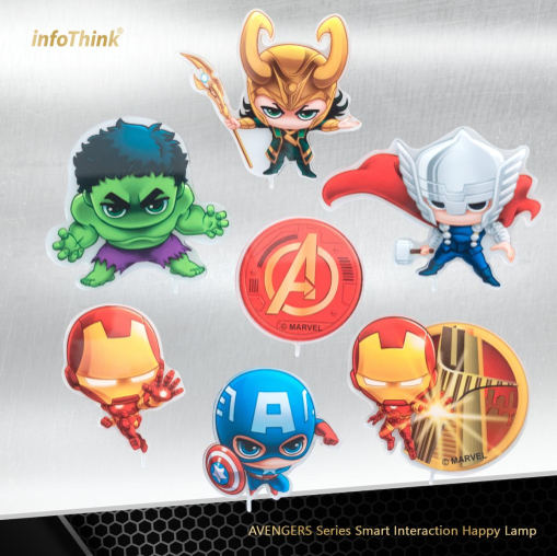 士林總會｜infoThink 復仇者聯盟系列智慧擬真電子蠟燭燈