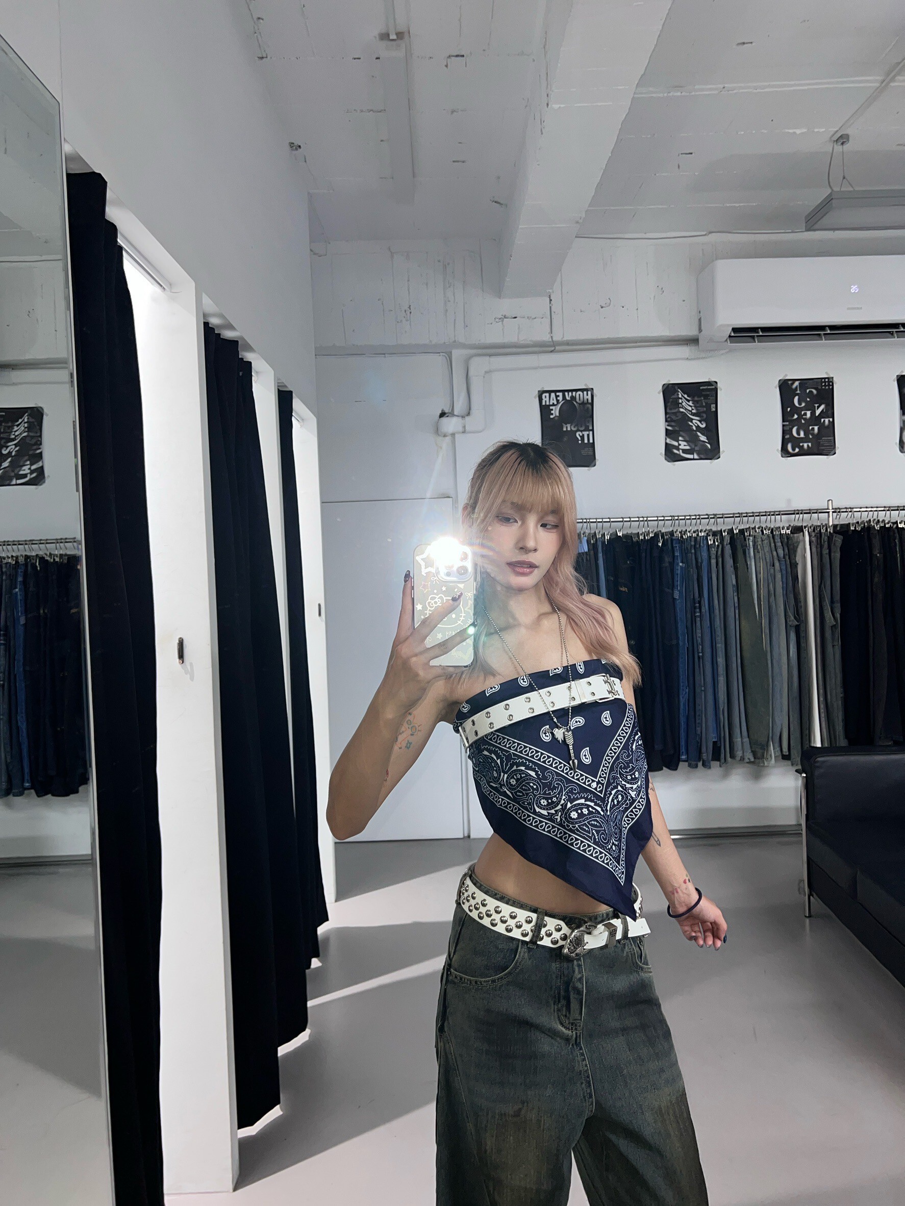 (GOAL)復古頭巾 圍巾 腰果花 豹紋 絲巾