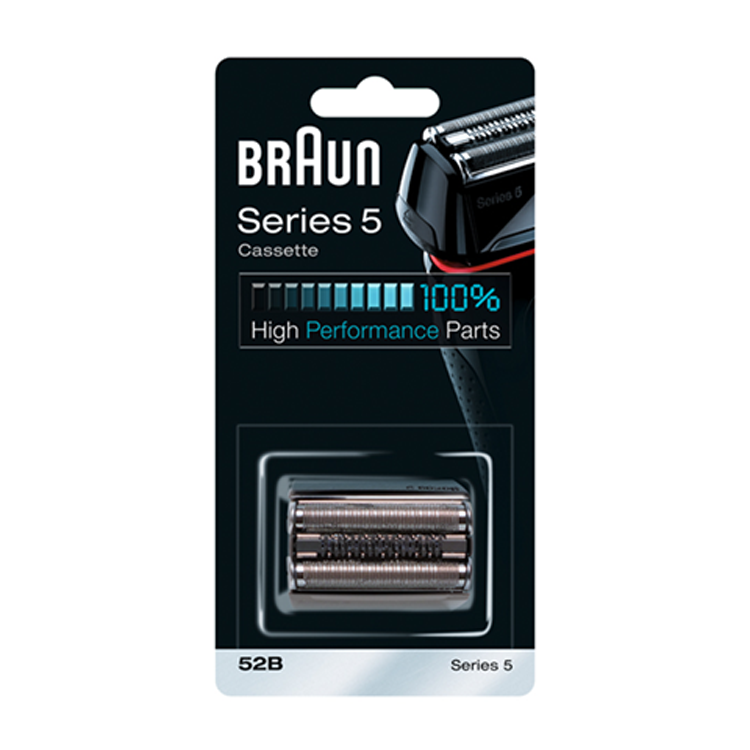 Braun 德國百靈 刀頭刀網組-黑色(52B)