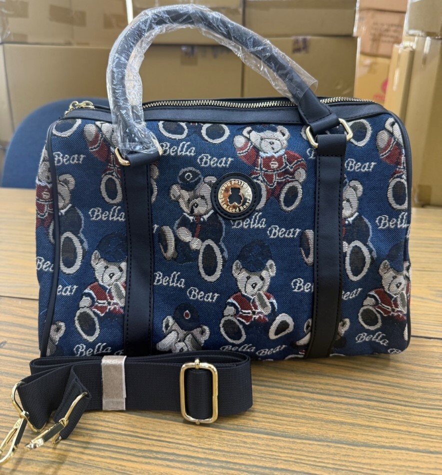 士林總會｜小熊水桶托特包(附背帶)