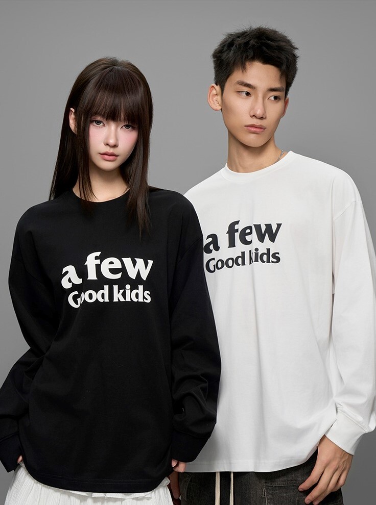 AFGK 基礎印花Logo 長袖T A FEW GOOD KIDS
