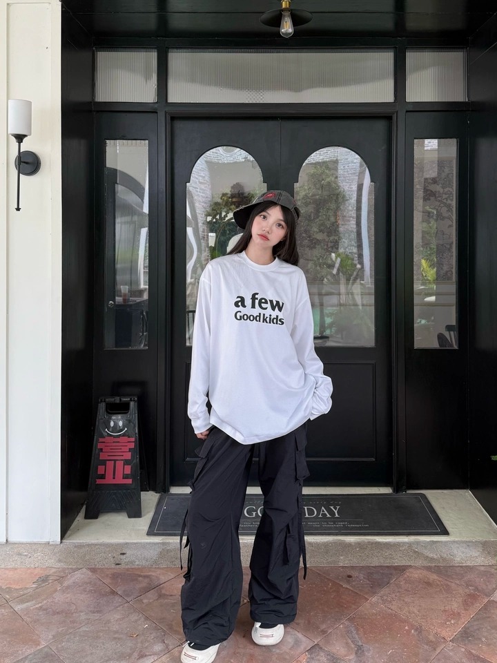 AFGK 基礎印花Logo 長袖T A FEW GOOD KIDS