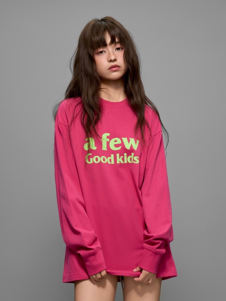 AFGK 基礎印花Logo 長袖T A FEW GOOD KIDS