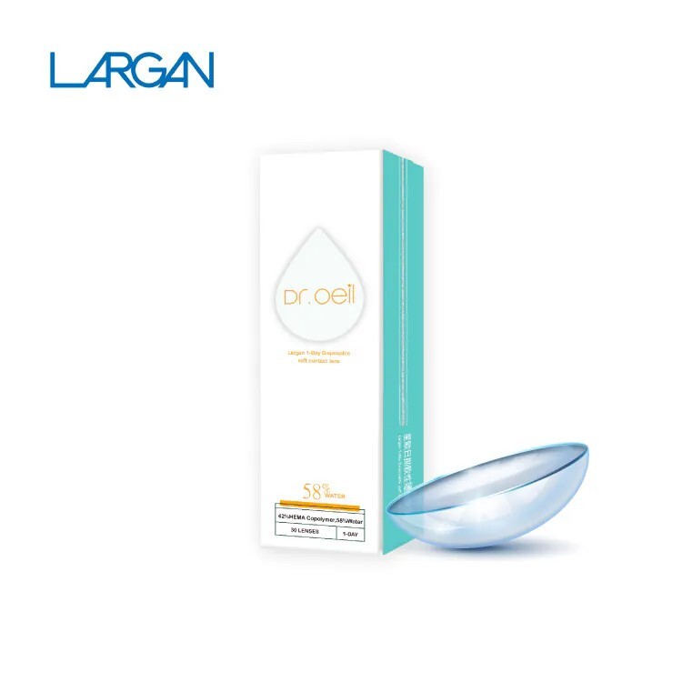 【即期良品2025年12月】星歐Dr.Oeil水潤之星透明日拋30片裝