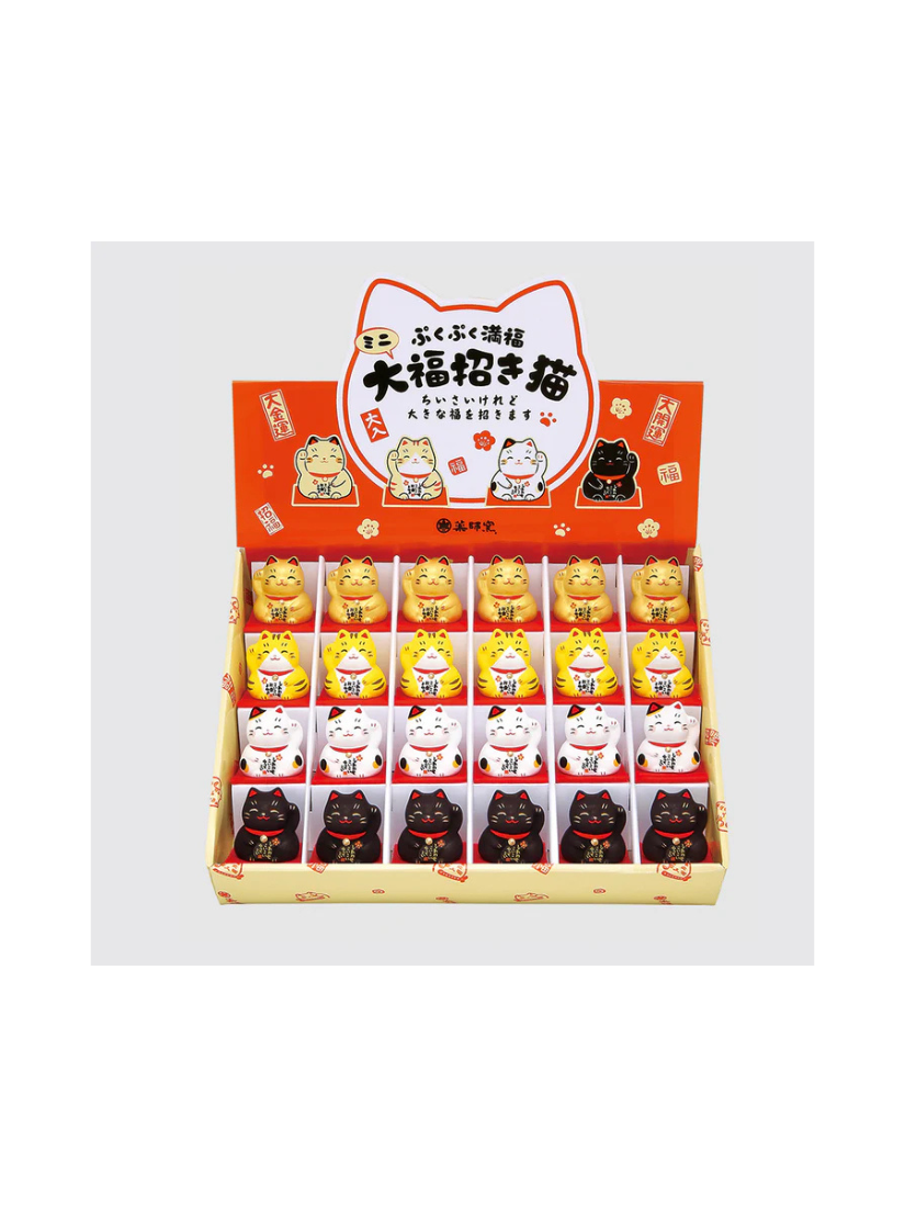 【 現貨 】藥師窯 錦彩大福招財貓 4色