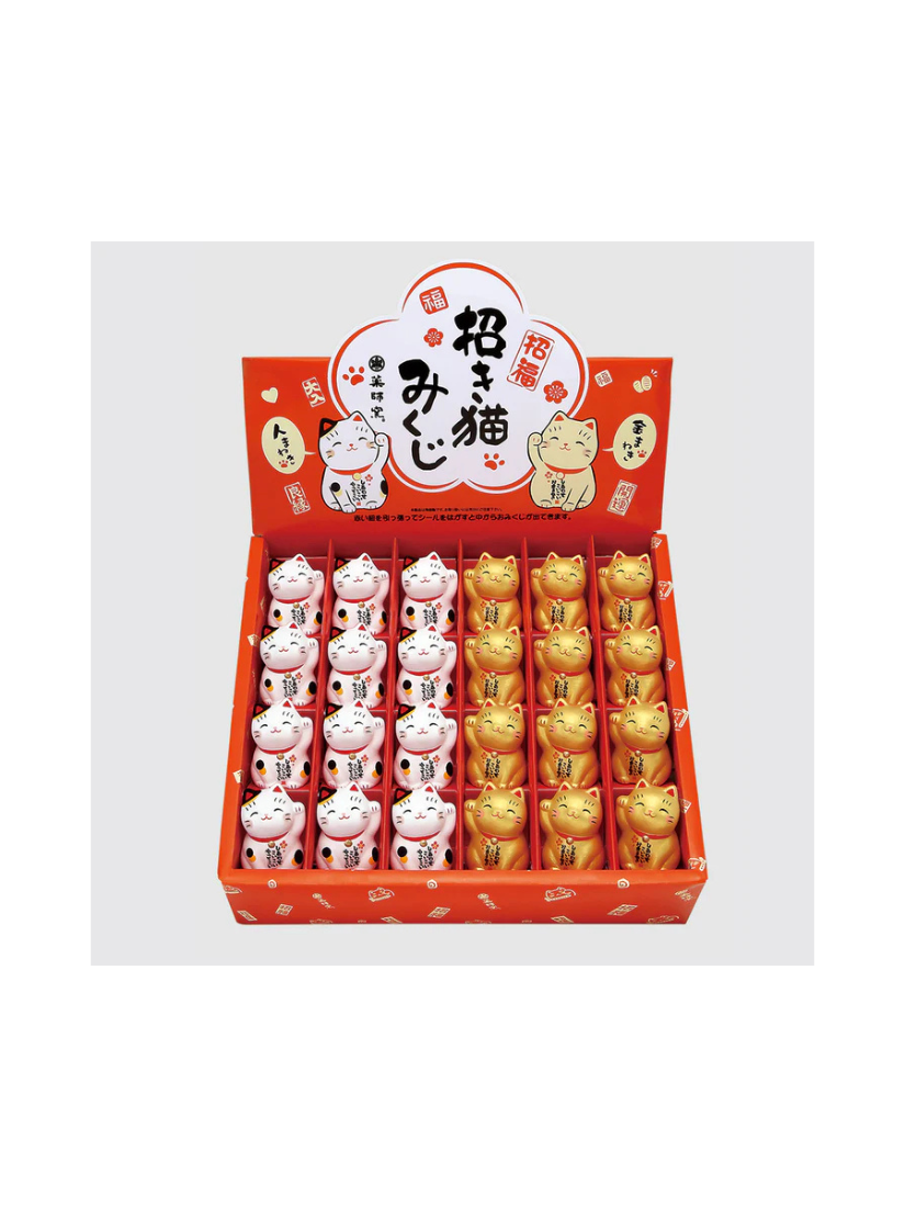 【 現貨 】藥師窯 錦彩招財貓籤詩 2色