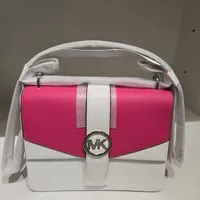 [S] MICHAEL KORS DRAGONFRUIT 35S5SGRC5V GREENWICH SMALL FLAP CROSSBODY, 197853429741 (SMK1297)