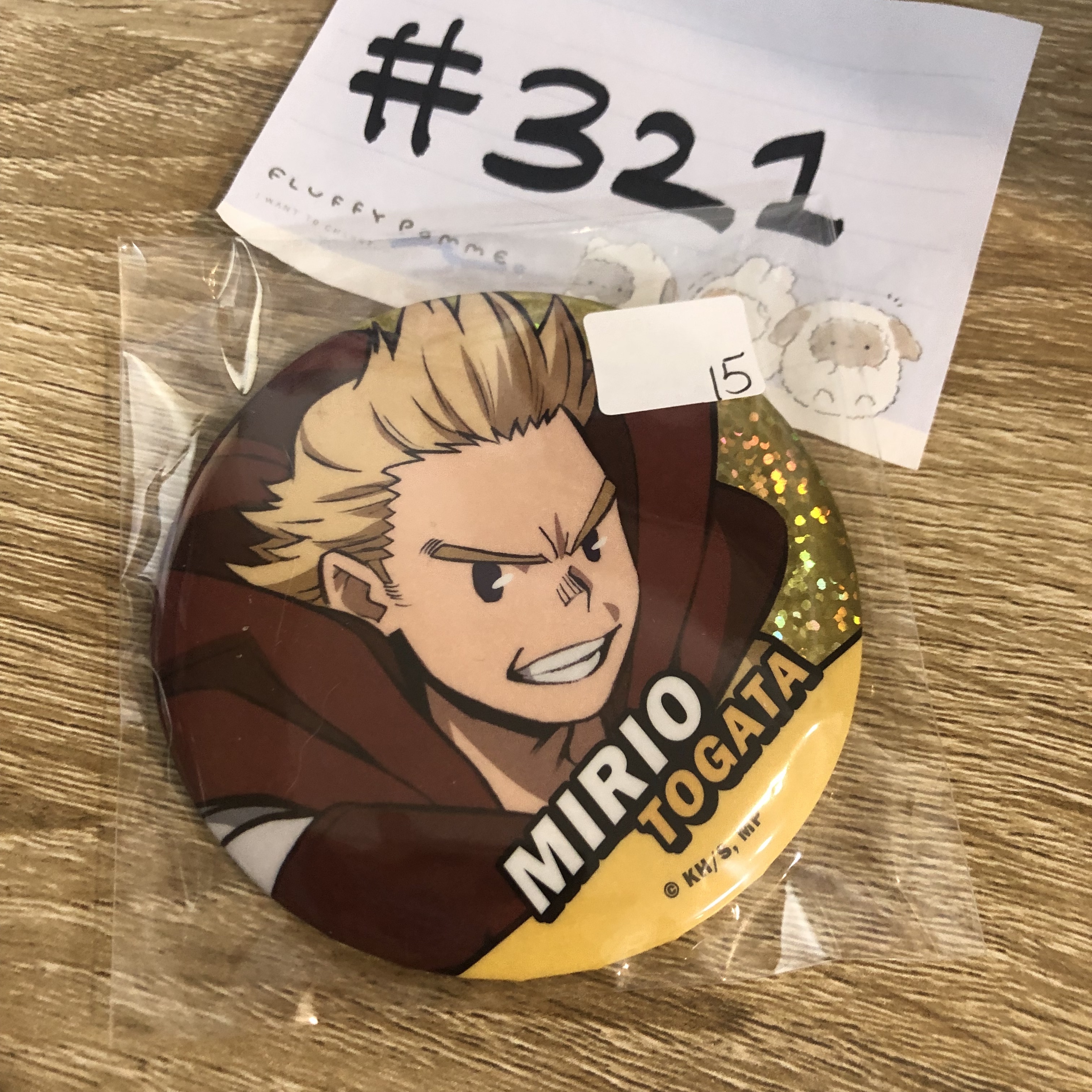 我的英雄學院 通形 襟章 #321