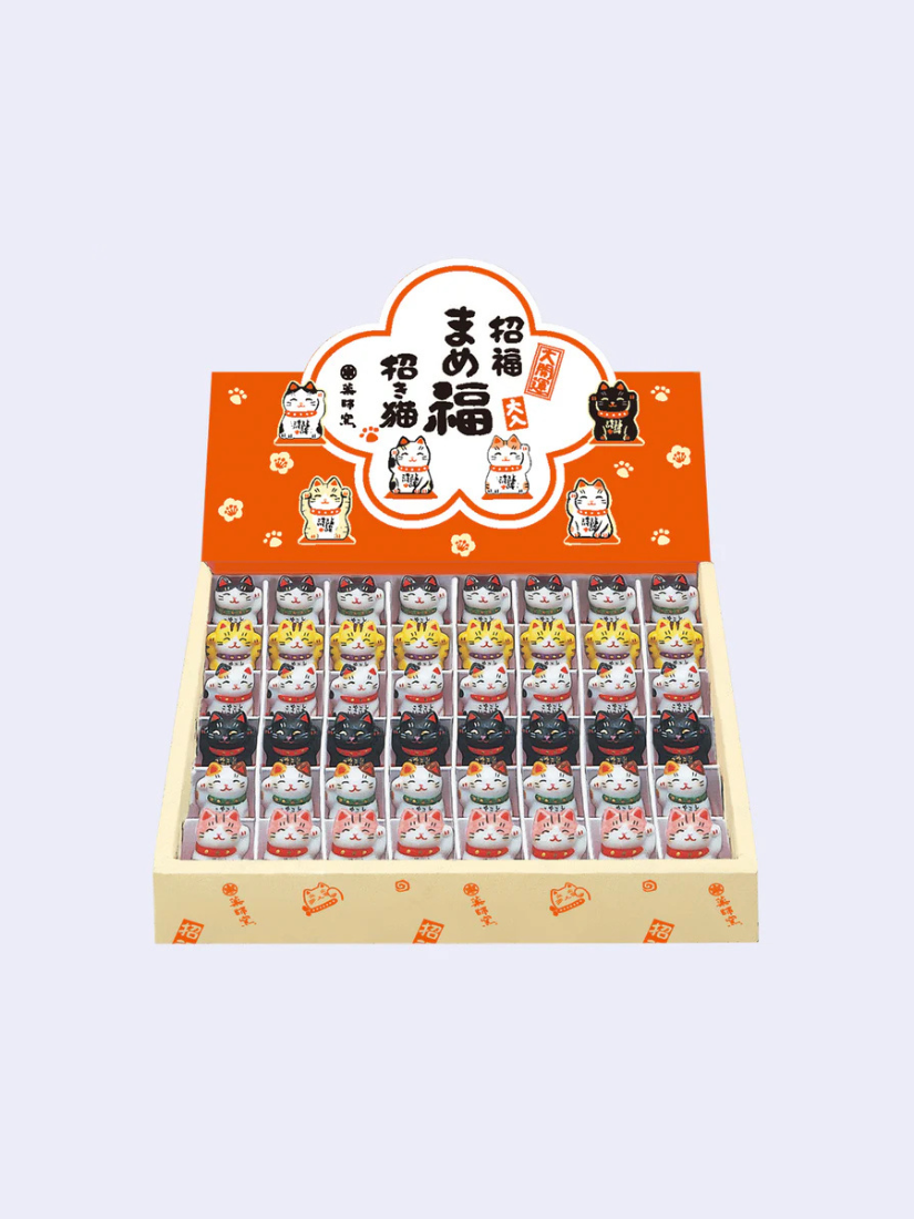 【 現貨 】藥師窯 彩繪迷你福氣招財貓 6色