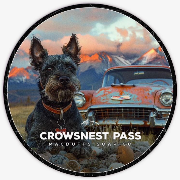 MacDuff's Soap Company CROWSNEST PASS SHAVE SOAP