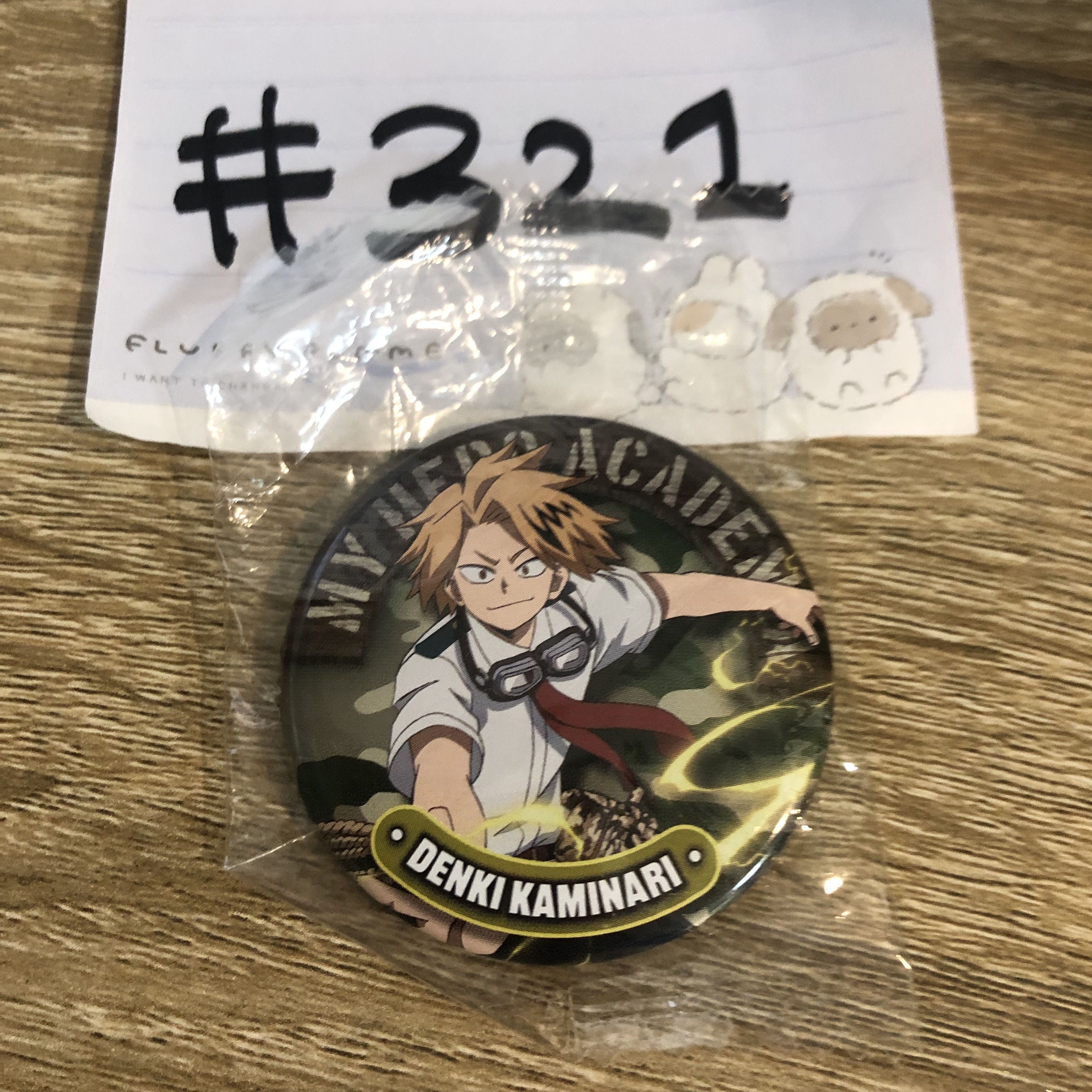 我的英雄學院 上鳴  襟章 #321