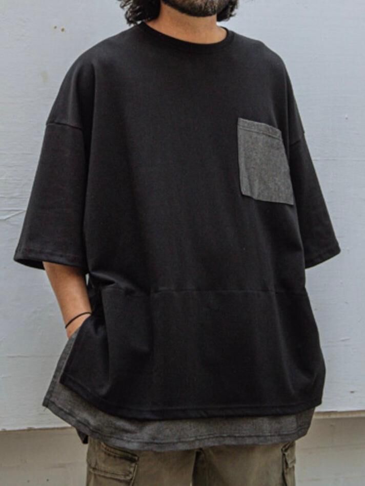 OVERSIZE圖案短袖Tee T3519