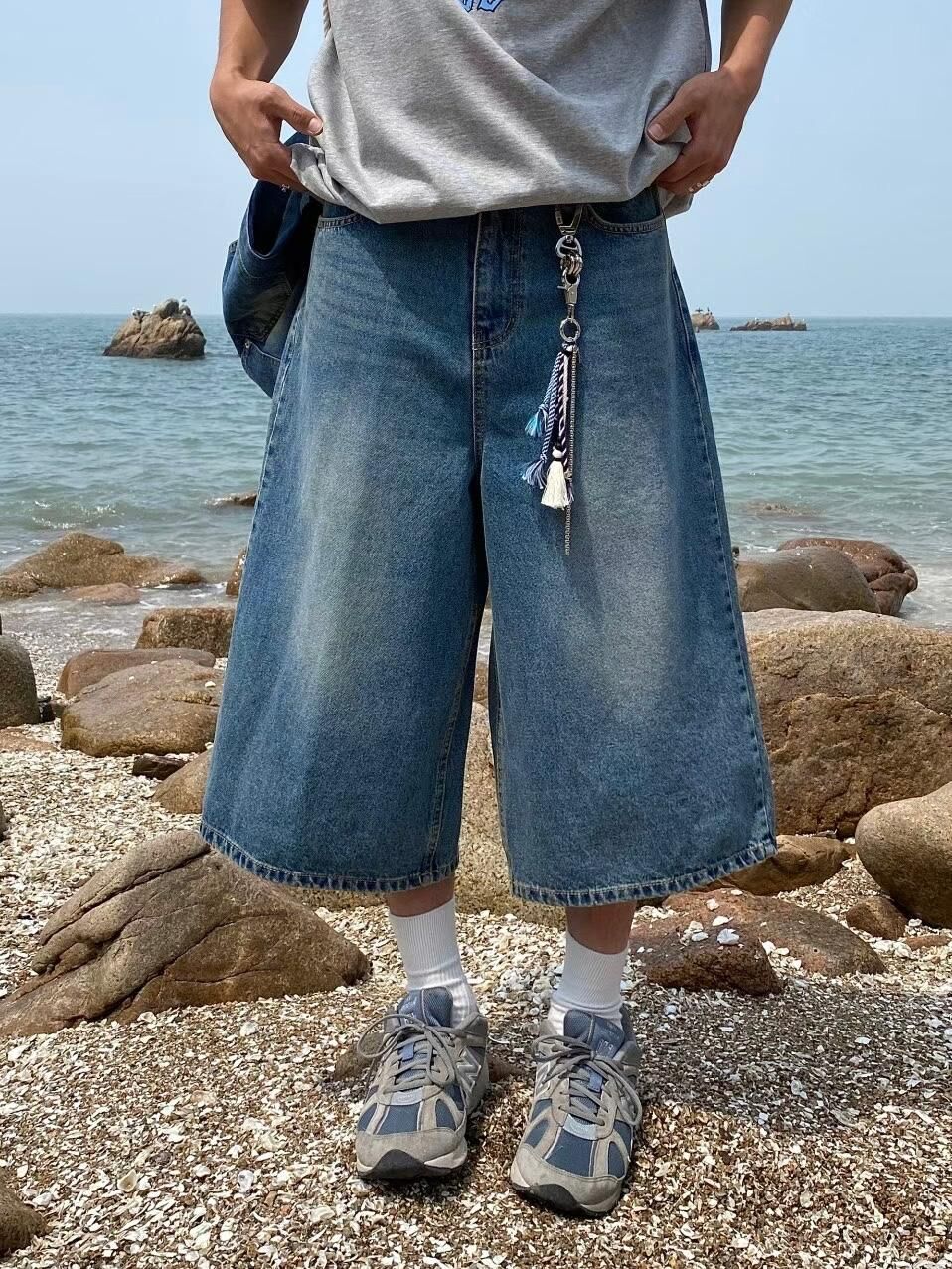 洗水牛仔短褲 Vass-024P