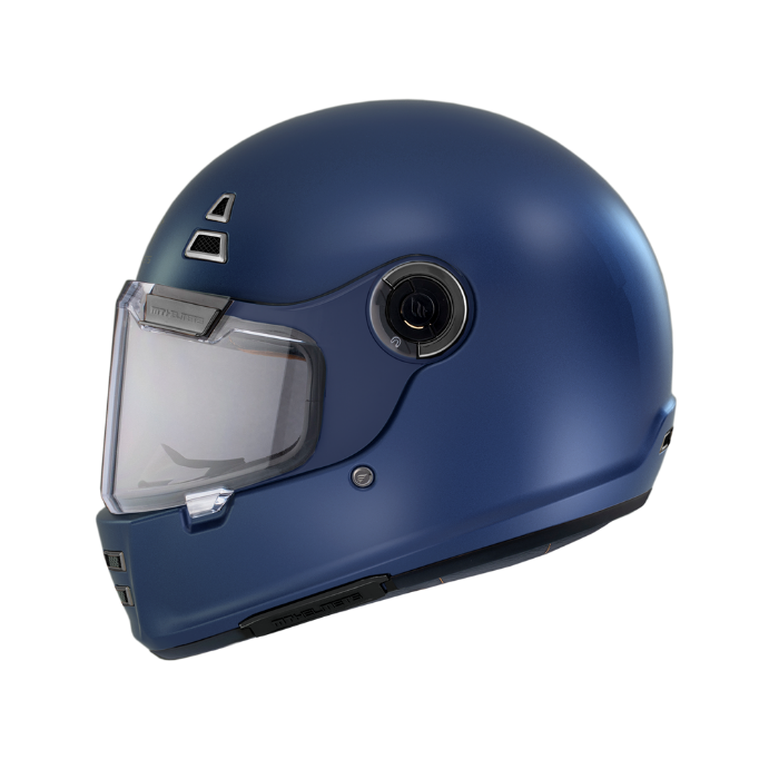 MT HELMETS JARAMA SOLID A7 MATT BLUE 消光面