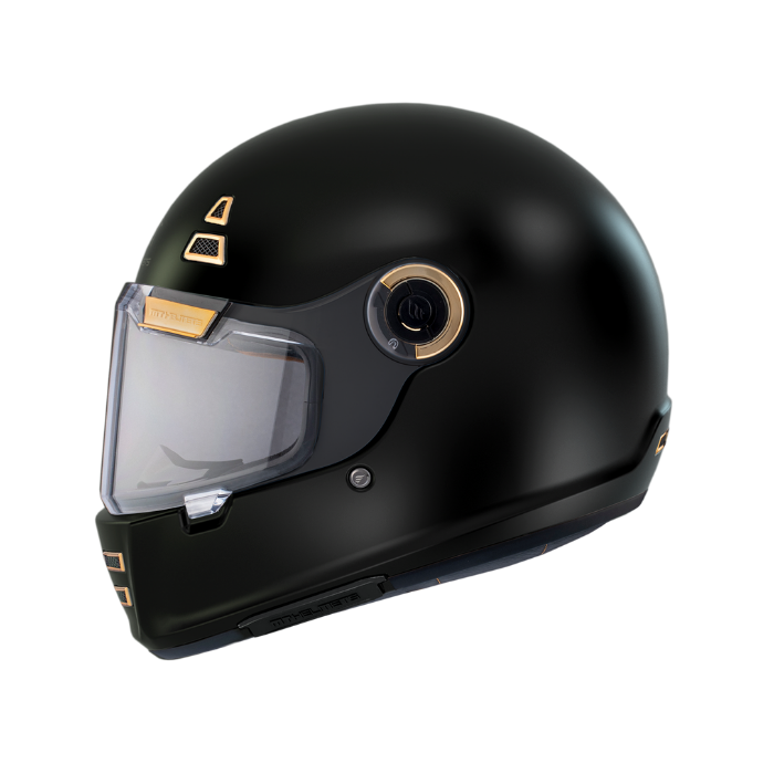 MT HELMETS JARAMA SOLID A1 MATT BLACK 消光面