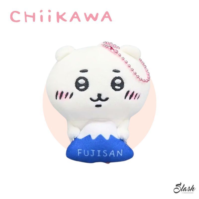 chiikawa 吉伊卡哇富士山限定毛公仔掛飾