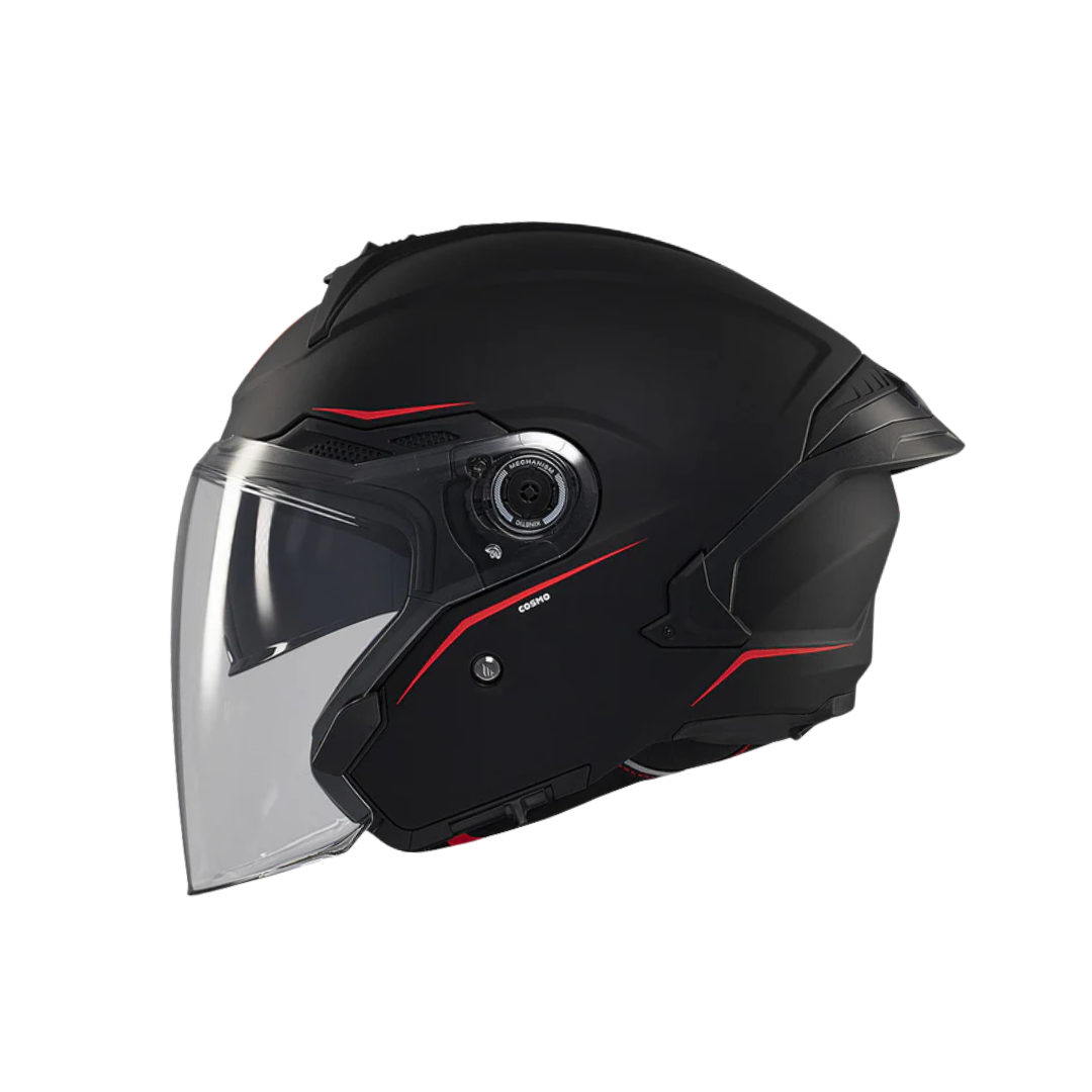 MT HELMETS COSMO SV SOLID A1 MATT BLACK 消光面黑色