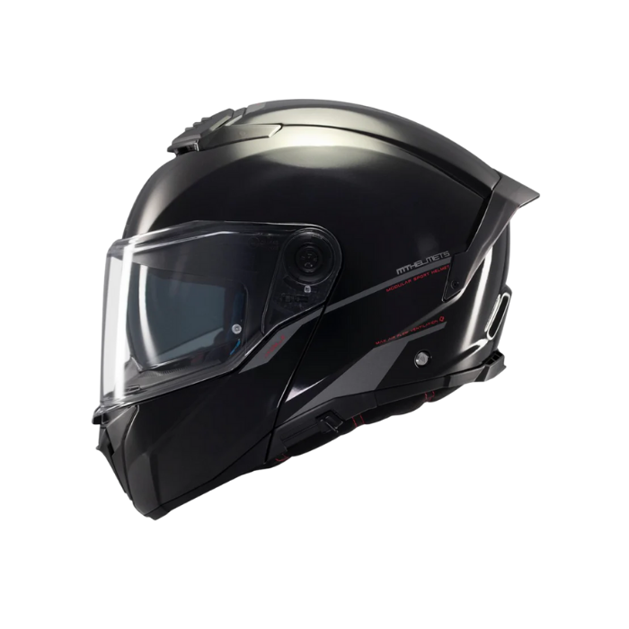 MT HELMETS ATOM 2 SV SOLID A1 GLOSS BLACK 亮面