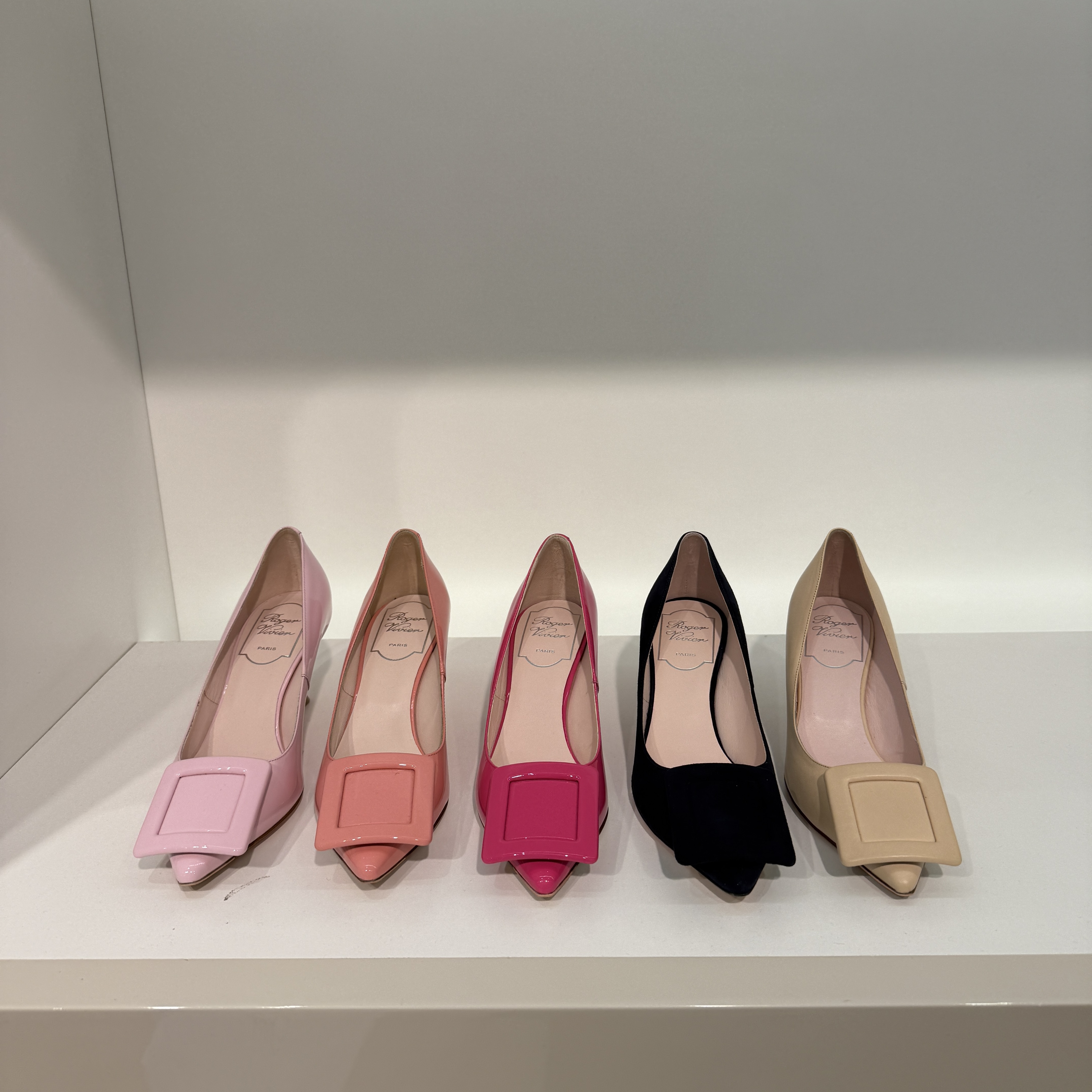 Roger Vivier RV viv in the city heels 5 colors