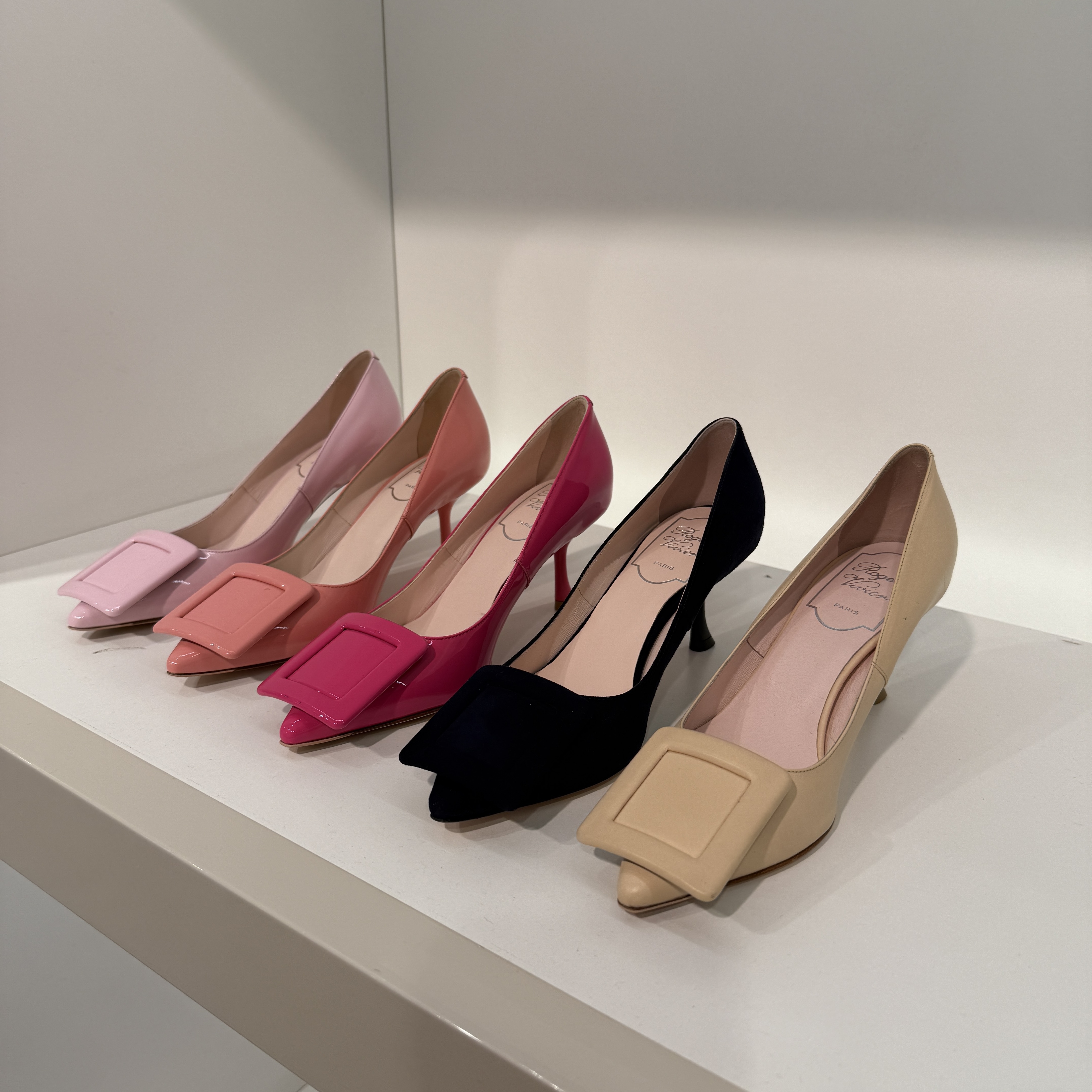 Roger Vivier RV viv in the city heels 5 colors