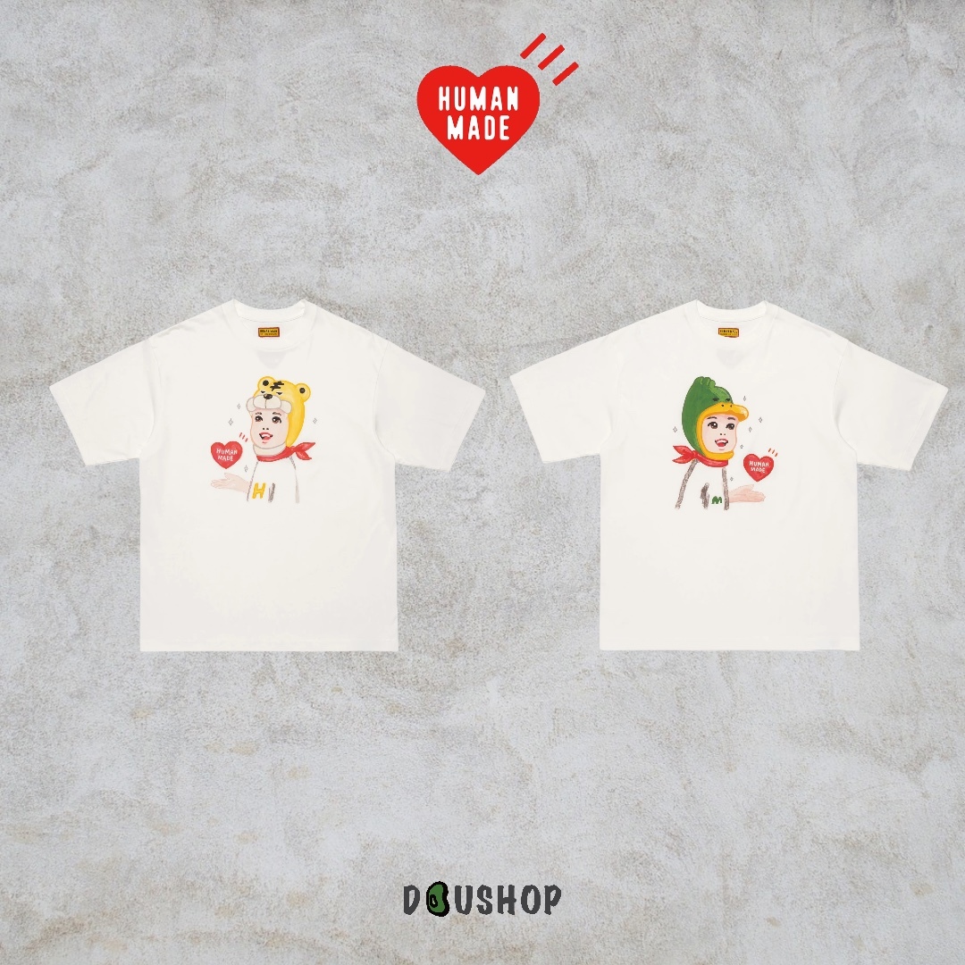 HUMAN MADE KEIKO SOOTOME T-SHIRT SIDE B 五月女 聯名